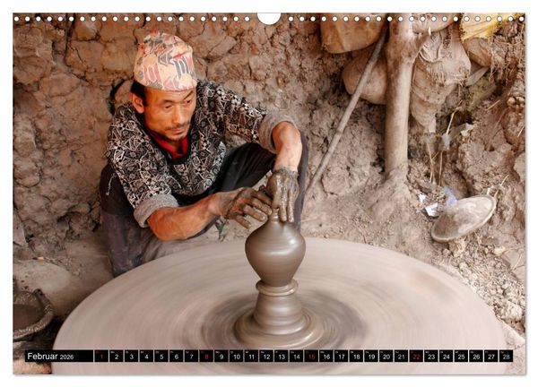 Produktbild: Nepal - Kathmandutal (Wandkalender 2026 DIN A3 quer), CALVENDO Monatskalender