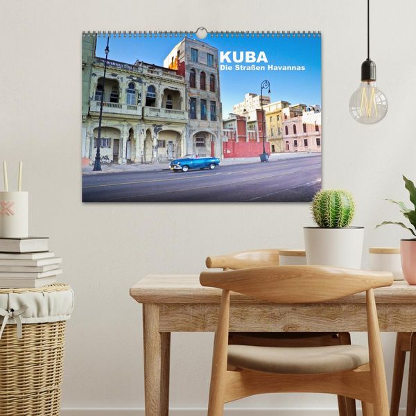 Produktbild: Kuba - Die Stra&szlig;en Havannas (Wandkalender 2026 DIN A3 quer), CALVENDO Monatskalender
