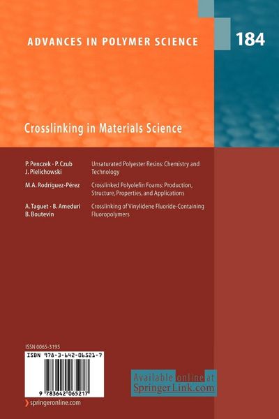 Produktbild: Crosslinking in Materials Science