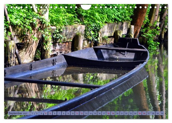 Produktbild: Spreewald - Idyllische Heimat der Sorben (Wandkalender 2027 DIN A4 quer), CALVENDO Monatskalender