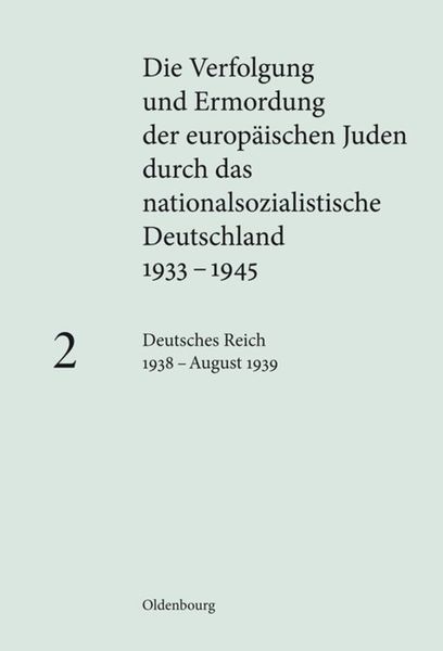 Produktbild: Deutsches Reich 1938 &ndash; August 1939