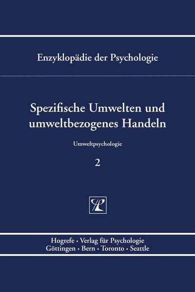 Produktbild: Spezifische Umwelten und umweltbezogenes Handeln