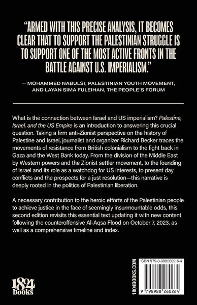 Produktbild: Palestine, Israel, and the US Empire