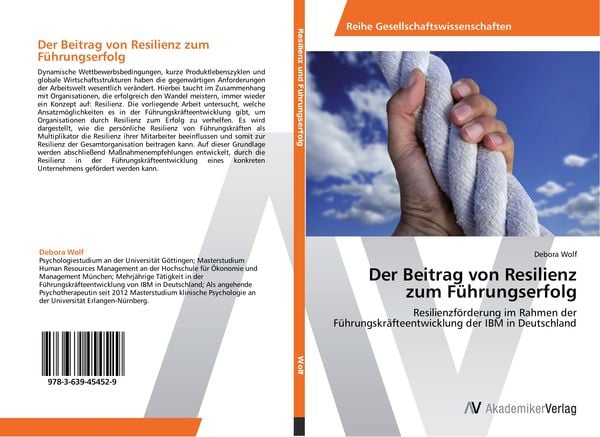 Produktbild: Der Beitrag von Resilienz zum F&uuml;hrungserfolg