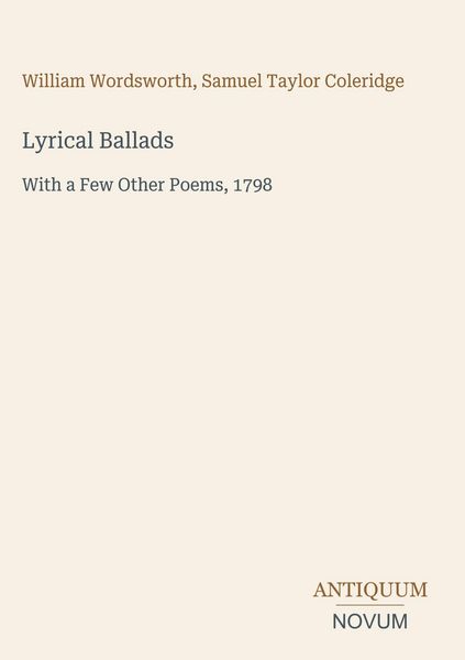 Produktbild: Lyrical Ballads