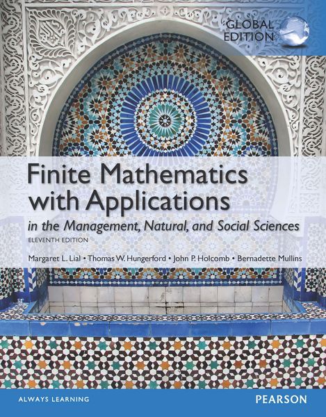 Produktbild: Finite Mathematics with Applications In the Management, Natural, and Social Sciences, Global Edition