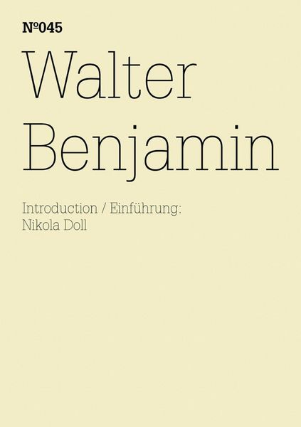 Produktbild: Walter Benjamin