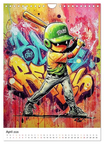 Produktbild: Sportlich. Stylisch. Street. (Wandkalender 2026 DIN A4 hoch), CALVENDO Monatskalender