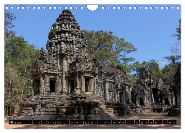 Produktbild: Angkor - Mythos im Reich der Khmer (Wandkalender 2026 DIN A4 quer), CALVENDO Monatskalender