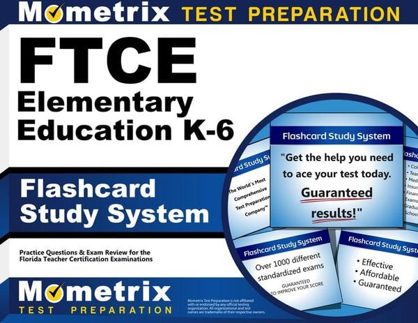 Produktbild: FTCE Elementary Education K-6 Flashcard Study System