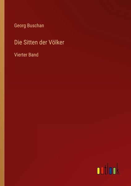 Produktbild: Die Sitten der V&ouml;lker