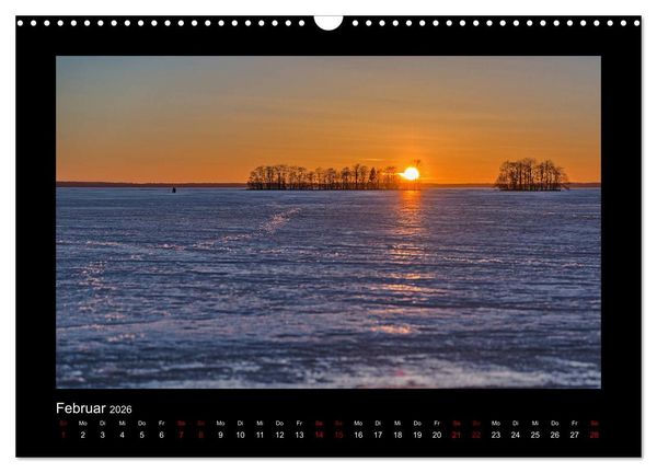 Produktbild: Finnland - Nordische Farbenspiele (Wandkalender 2026 DIN A3 quer), CALVENDO Monatskalender