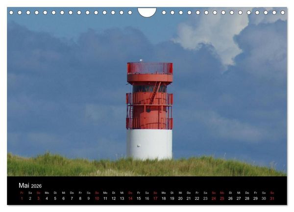 Produktbild: Hochseeeinsel Helgoland (Wandkalender 2026 DIN A4 quer), CALVENDO Monatskalender