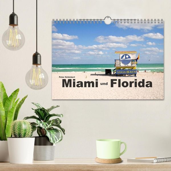 Produktbild: Miami und Florida (Wandkalender 2026 DIN A4 quer), CALVENDO Monatskalender