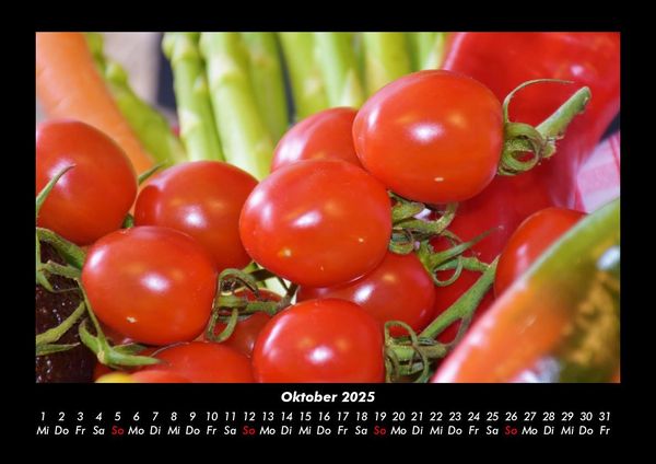 Produktbild: Gem&uuml;sekalender 2025 Fotokalender DIN A3