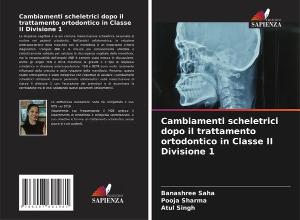 Produktbild: Cambiamenti scheletrici dopo il trattamento ortodontico in Classe II Divisione 1