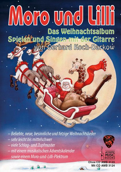Produktbild: Moro und Lilli. Das Weihnachtsalbum. Ohne CD