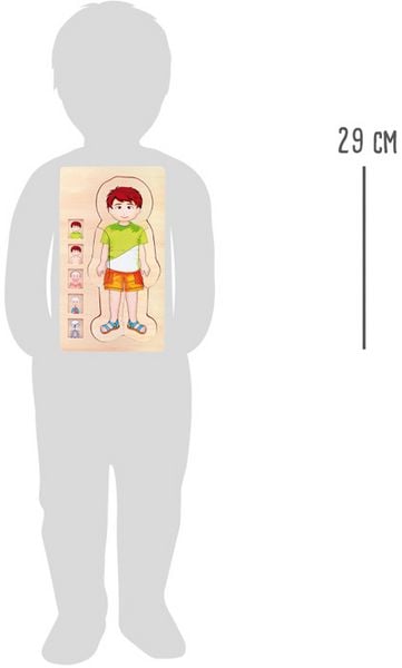 Produktbild: Schichtenpuzzle Anatomie Junge