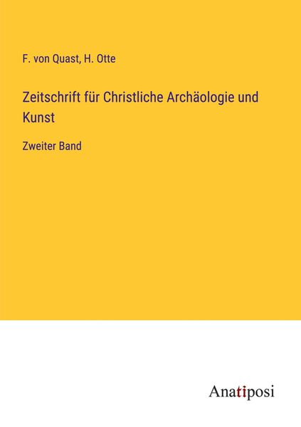 Produktbild: Zeitschrift f&uuml;r Christliche Arch&auml;ologie und Kunst