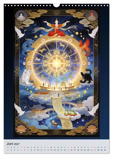 Produktbild: Karten des Gl&uuml;cks (Wandkalender 2027 DIN A3 hoch), CALVENDO Monatskalender
