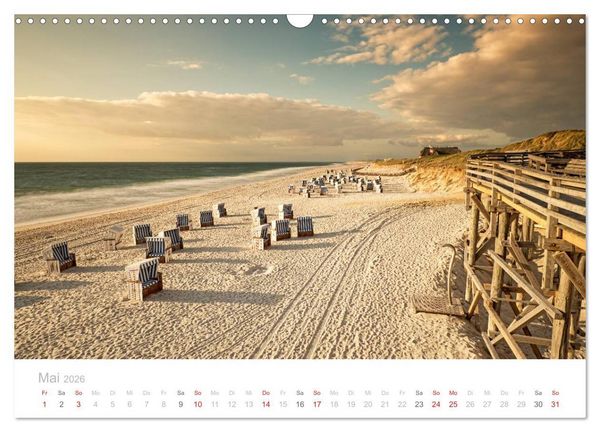 Produktbild: Sehnsucht Sylt (Wandkalender 2026 DIN A3 quer), CALVENDO Monatskalender