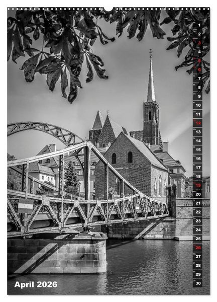 Produktbild: BRESLAU SCHWARZWEI&szlig; (Wandkalender 2026 DIN A2 hoch), CALVENDO Monatskalender