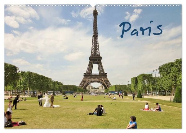 Paris (Wandkalender 2026 DIN A2 quer), CALVENDO Monatskalender