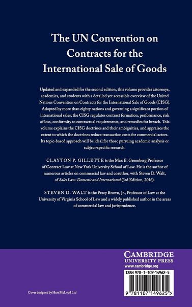 Produktbild: The UN Convention on Contracts for the International Sale of Goods