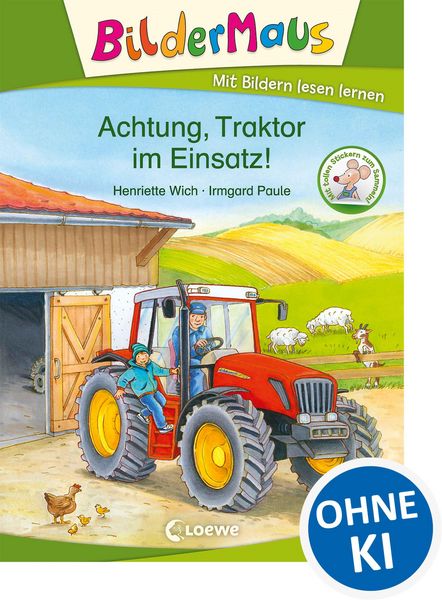 Produktbild: Bildermaus - Achtung, Traktor im Einsatz!