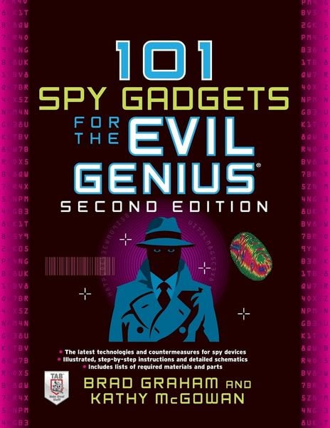 McGraw-Hill 101 Spy Gadgets for the Evil Genius 2/E Paperback Book