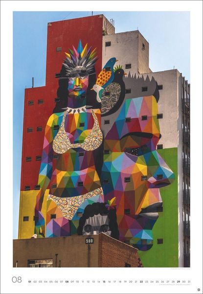 Produktbild: Streetart Posterkalender 2027