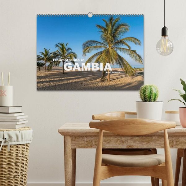 Produktbild: Traumstr&auml;nde in Gambia (Wandkalender 2026 DIN A3 quer), CALVENDO Monatskalender