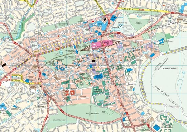 Produktbild: Edinburgh Pocket Map