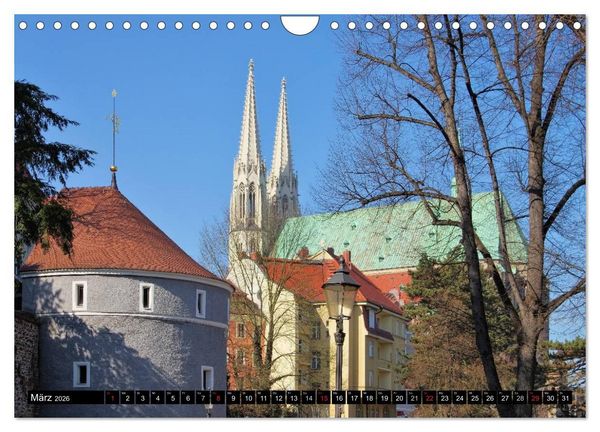 Produktbild: G&ouml;rlitz - Die Perle Niederschlesiens (Wandkalender 2026 DIN A4 quer), CALVENDO Monatskalender