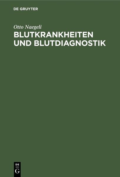 Produktbild: Blutkrankheiten und Blutdiagnostik
