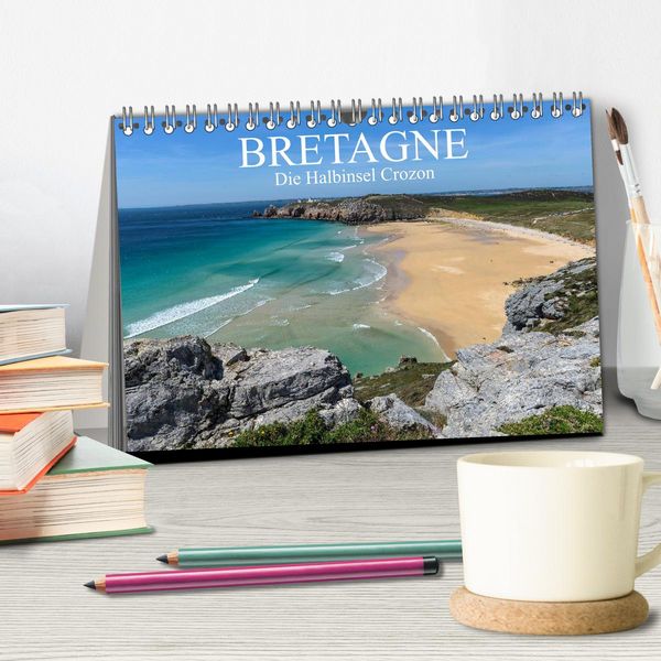 Produktbild: Bretagne &ndash; Die Halbinsel Crozon (Tischkalender 2026 DIN A5 quer), CALVENDO Monatskalender