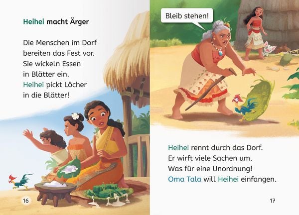 Produktbild: Disney Vaiana: Pua und Heihei - Erstlesebuch zum Lesenlernen