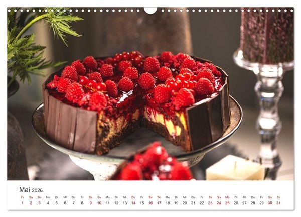 Produktbild: K&ouml;stliche Kuchen (Wandkalender 2026 DIN A3 quer), CALVENDO Monatskalender