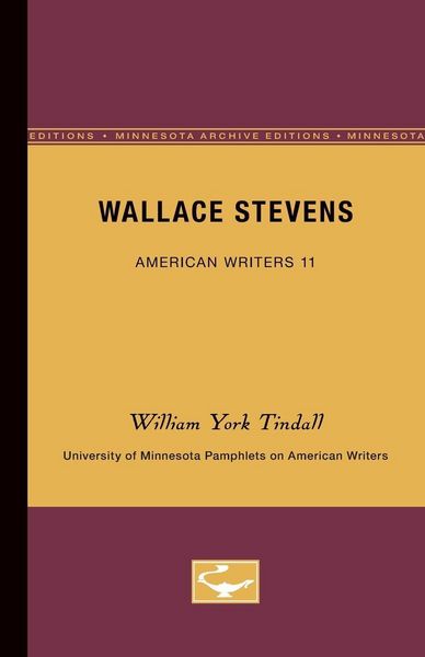 Produktbild: Wallace Stevens - American Writers 11