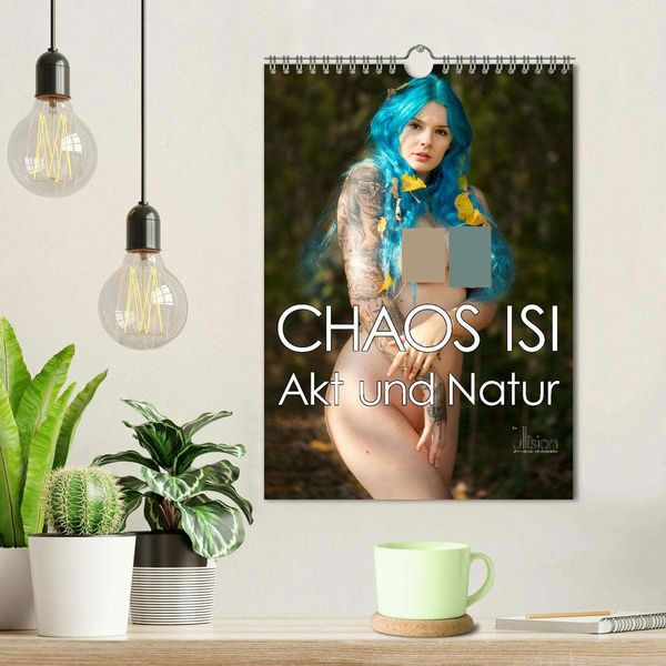 Produktbild: CHAOS ISI - Akt und Natur (Wandkalender 2026 DIN A4 hoch), CALVENDO Monatskalender