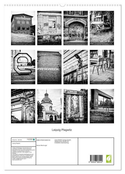 Produktbild: Leipzig Plagwitz (hochwertiger Premium Wandkalender 2026 DIN A2 hoch), Kunstdruck in Hochglanz