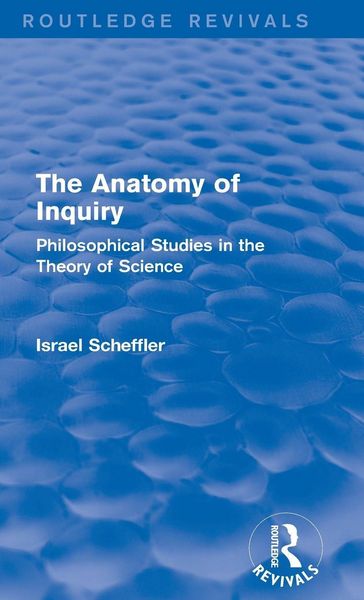 Produktbild: The Anatomy of Inquiry (Routledge Revivals)
