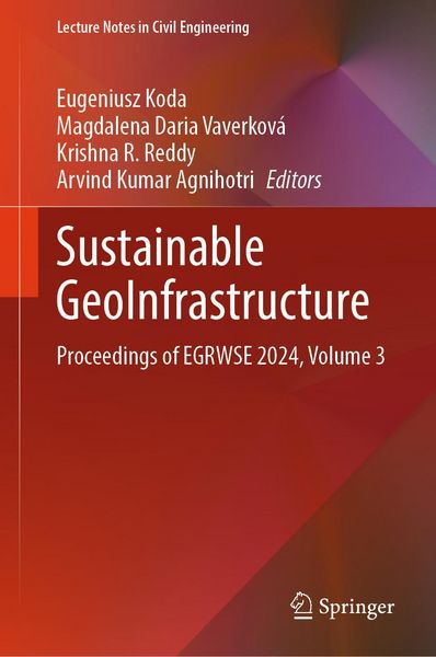 Produktbild: Sustainable GeoInfrastructure