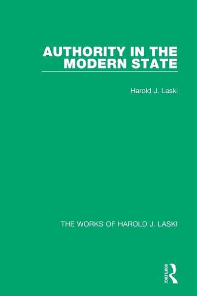 Produktbild: Authority in the Modern State (Works of Harold J. Laski)