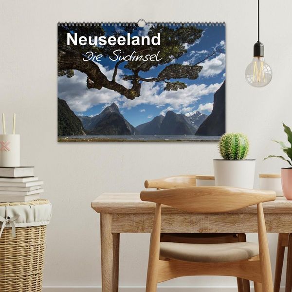 Produktbild: Neuseeland - Die S&uuml;dinsel (Wandkalender 2026 DIN A3 quer), CALVENDO Monatskalender