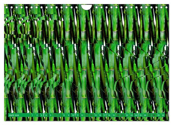 Produktbild: Magische Bilder - fantastische Stereogramme (Wandkalender 2026 DIN A4 quer), CALVENDO Monatskalender