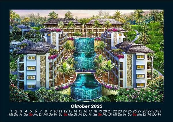 Produktbild: Bali 2025 Fotokalender DIN A5