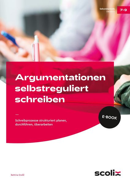 Produktbild: Argumentationen selbstreguliert schreiben