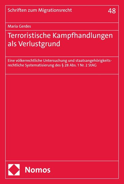 Produktbild: Terroristische Kampfhandlungen als Verlustgrund