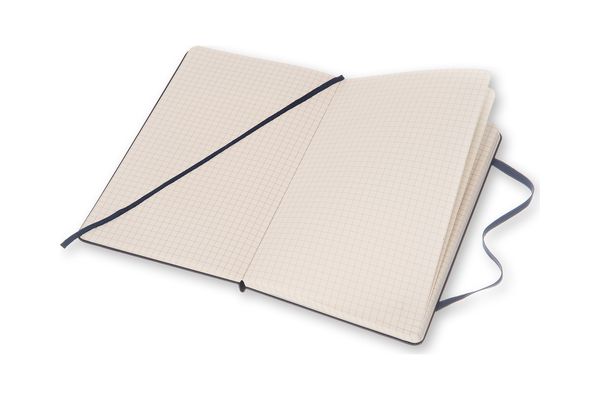 Produktbild: Moleskine Notizbuch, Large/A5, Kariert, Fester Einband, Saphir